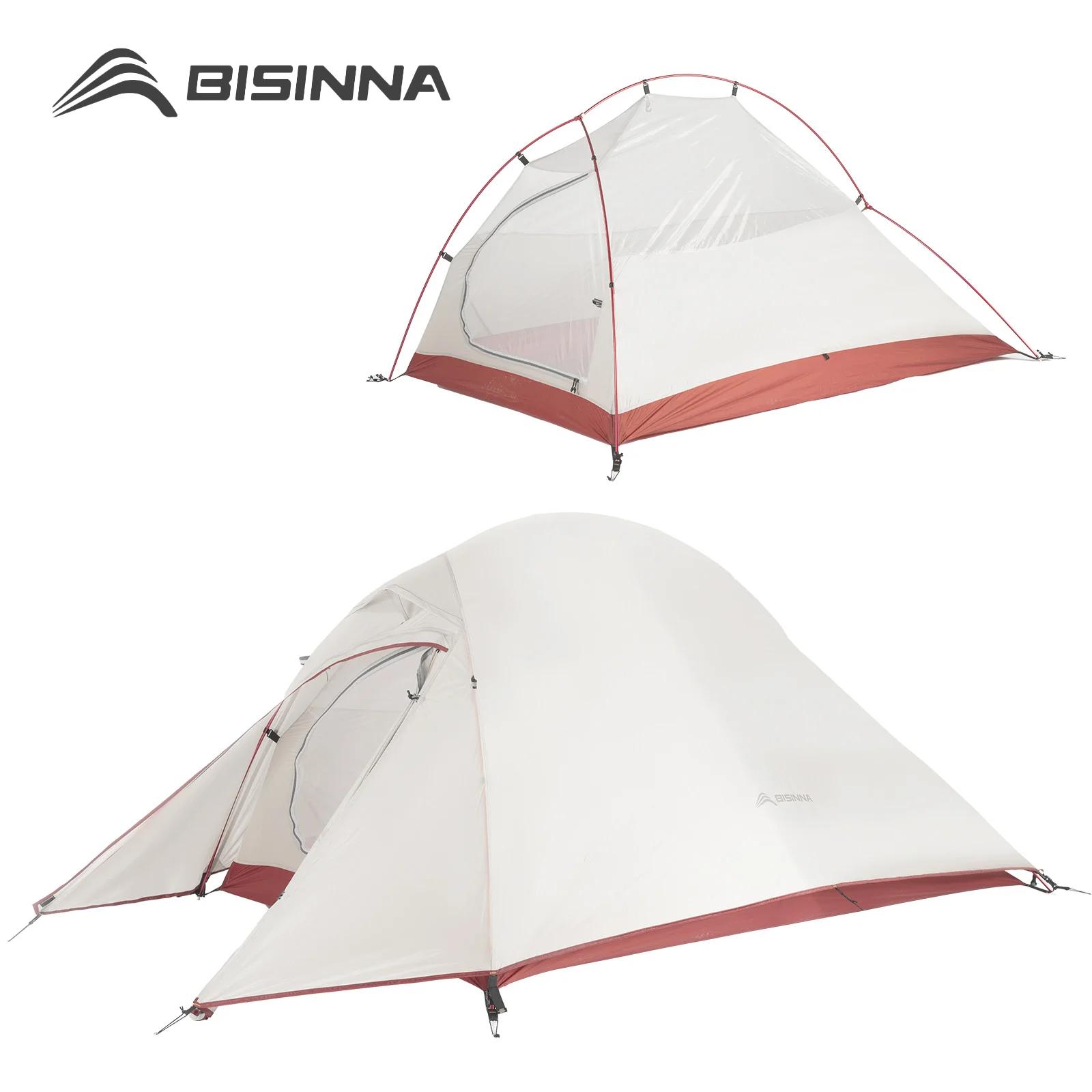 BISINNA Ultra-Léger Camping Tente Sac À Dos Tente 20D Nylon Étanche En Plein Air Randonnée Voyage Te
