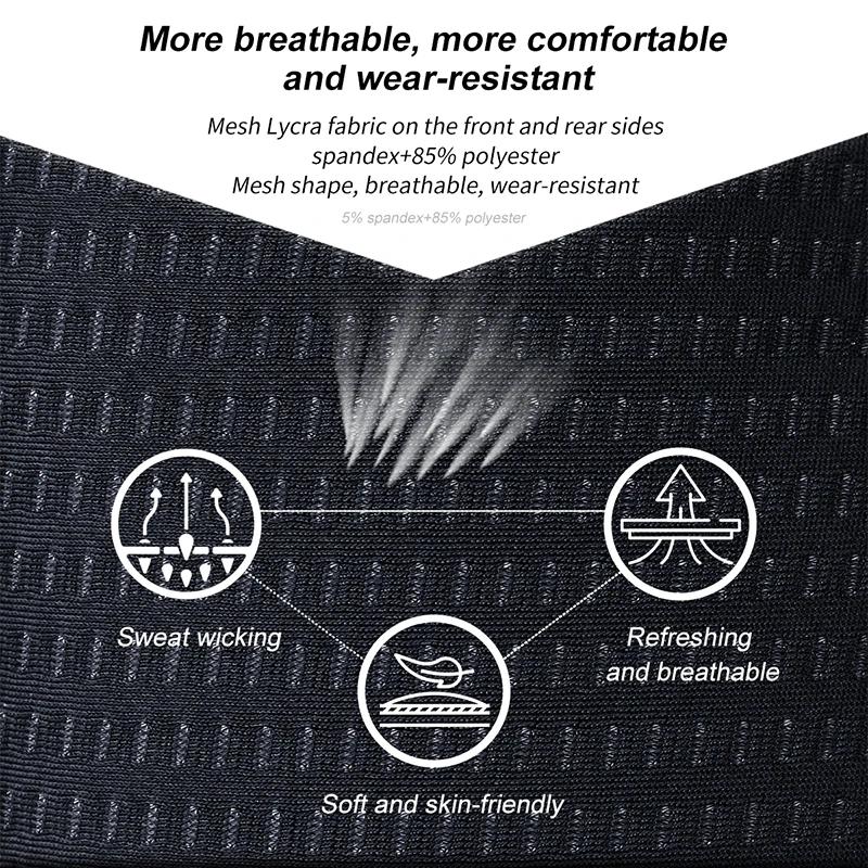 X-TIGER sous-vêtements de cyclisme 5D Gel Pad respirant antidérapant hommes vélo Shorts antichoc vél