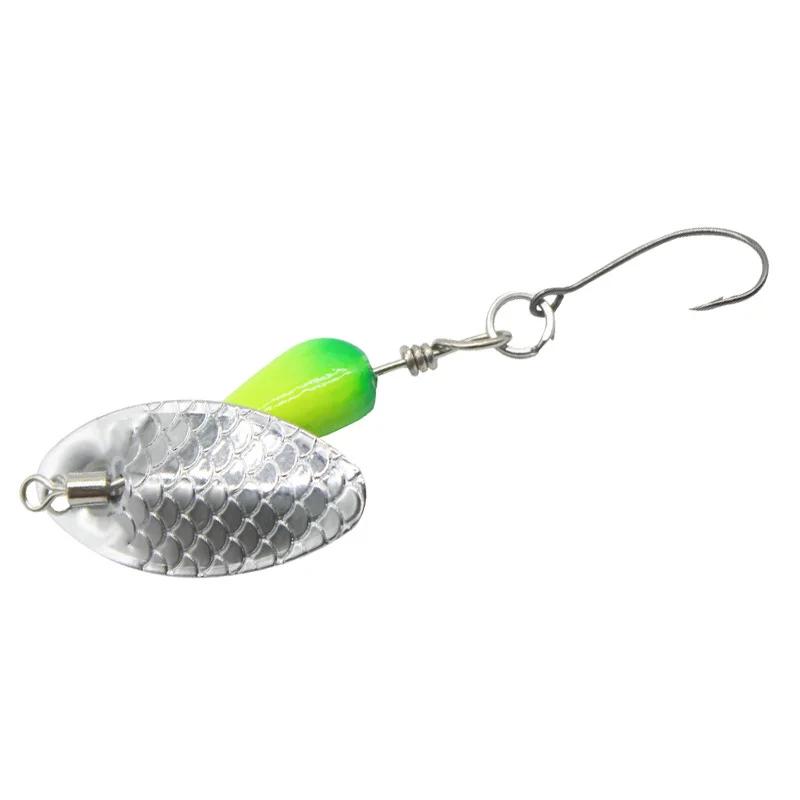 Appât Élen métal avec cuillère spinner, matériel de pêche, 1 pièce, 3/4g
