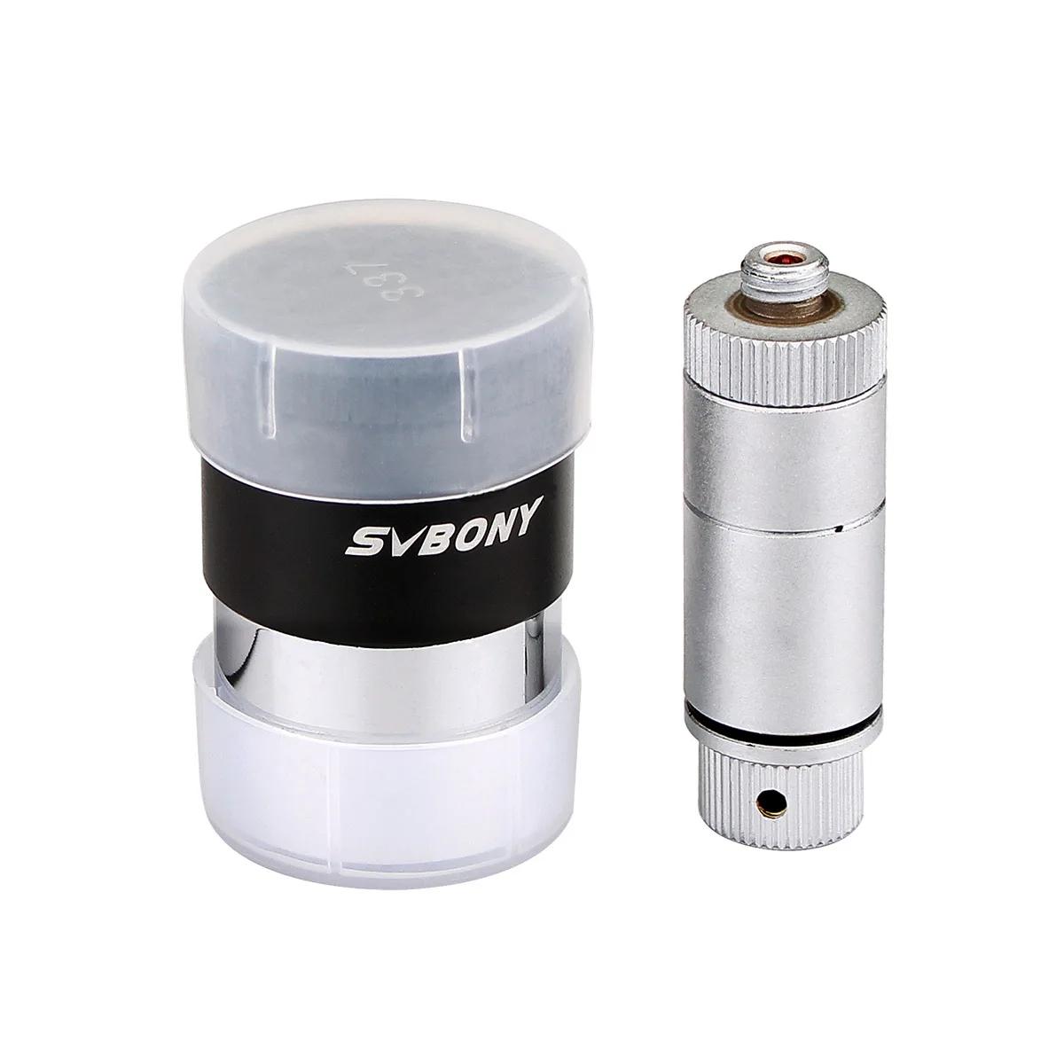SVBONY Oculaire de télescope Plossl à réticule éclairé, 12.5mm, 1.25 pouces, 40 °, Double ligne, ill
