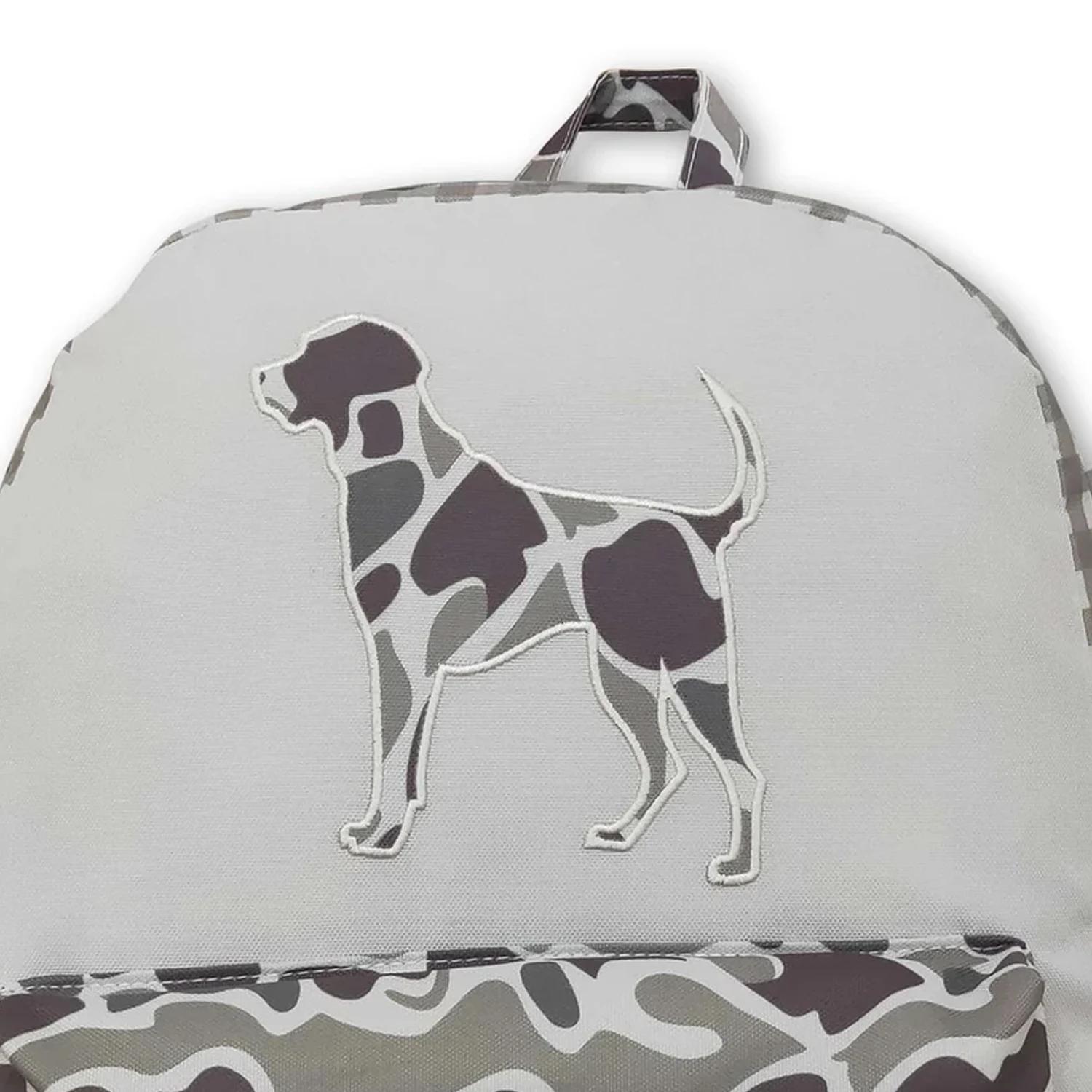 Sac à dos camouflage pour enfants et garçons, idéal pour la chasse au chien, avec fermeture éclair