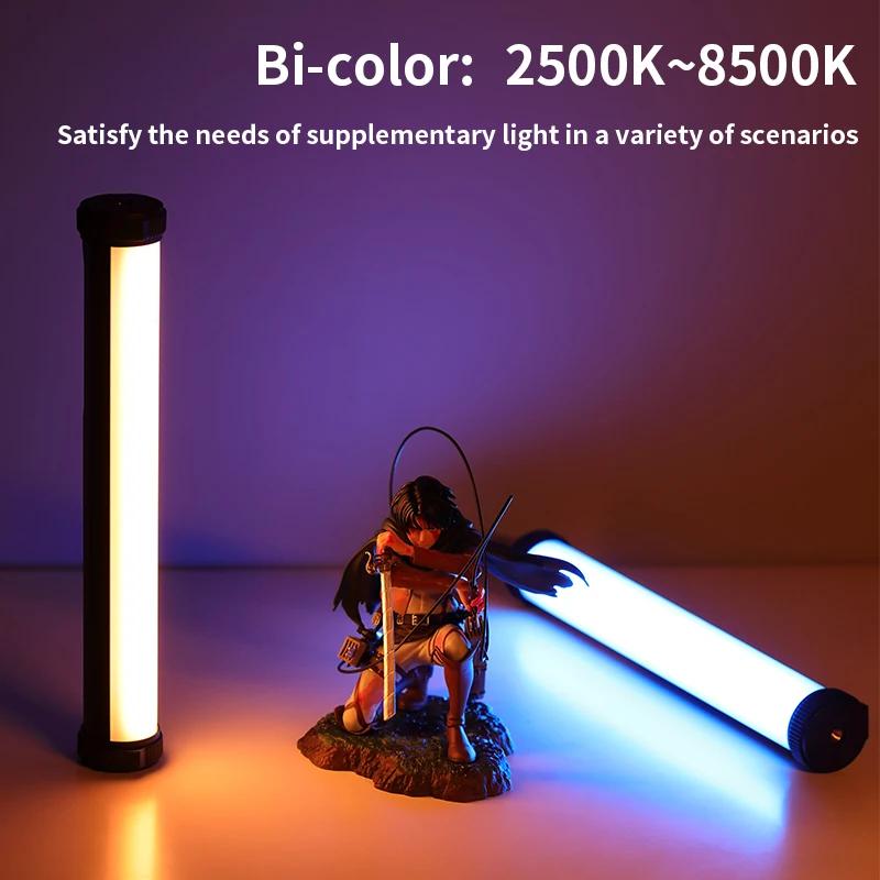 Soonpho P13 RGB Led bâton de lumière vidéo avec trépied 2500K-8500K CRI 95 + Studio de photographie