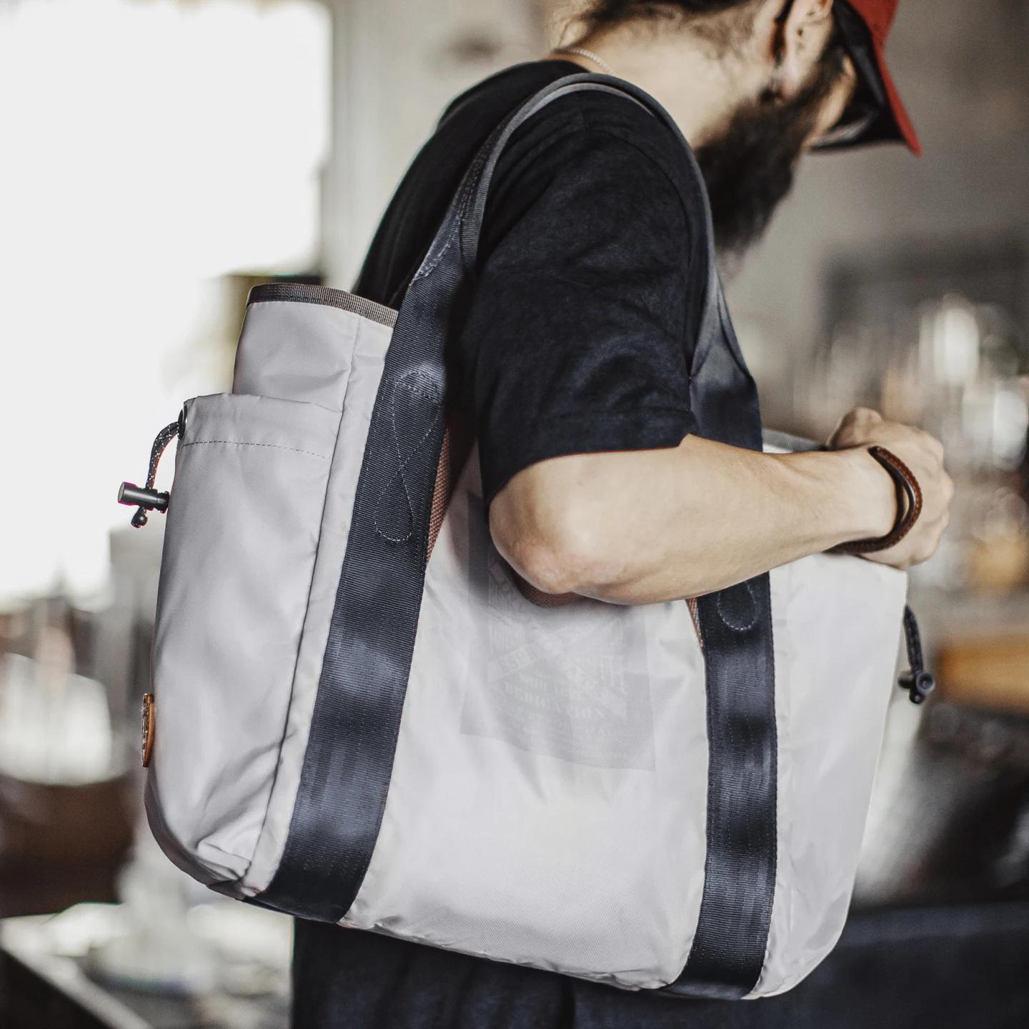 Maden – sac fourre-tout Vintage étanche pour hommes, sacs à bandoulière de grande capacité, sac pour