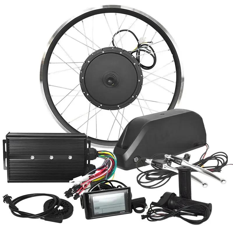 Kit de Conversion de vélo électrique 48V 1000W, avec batterie au Lithium en option, Kit de Conversio