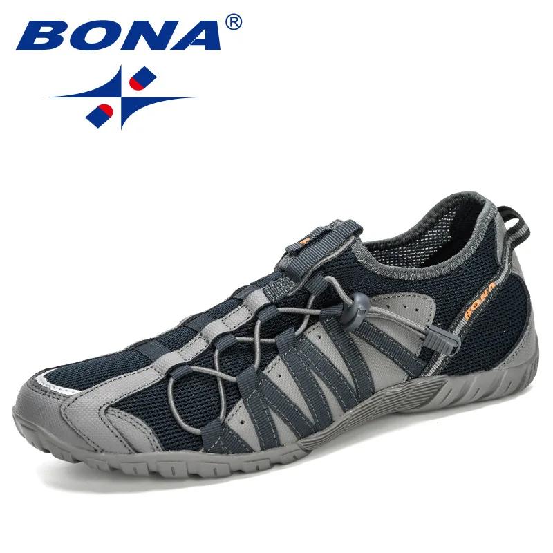Chaussures de course BONA pour hommes - Nouveau style populaire confortable pour running et marche