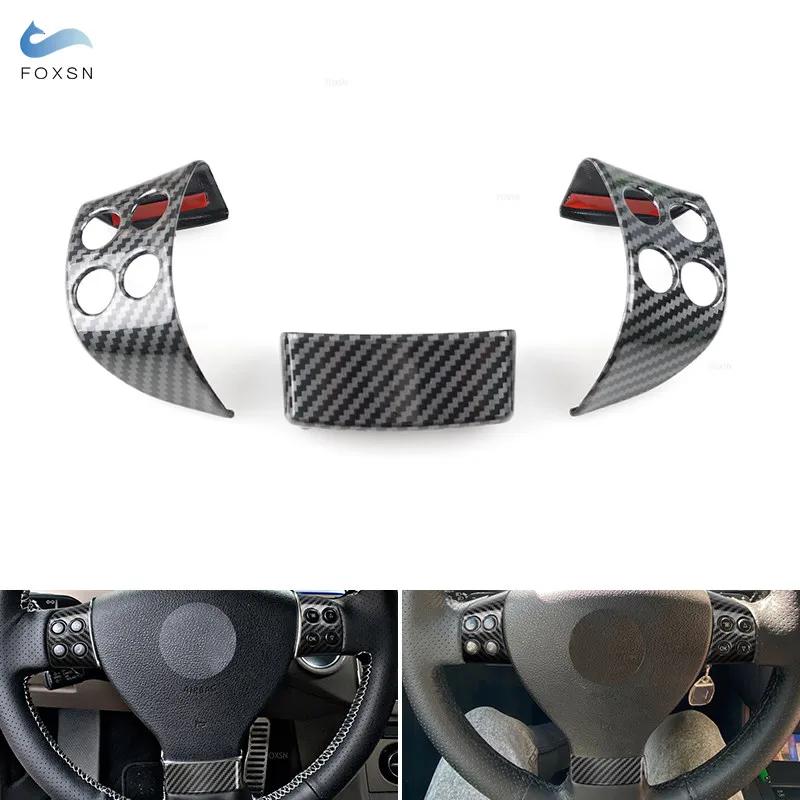 Pour VW Golf 5 MK5 Passat B6 Jetta MK5 Tiguan ABS Texture en Fiber de carbone intérieur panneau de v