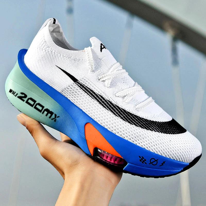 Chaussures de course Anti-renversement pour hommes et femmes, chaussures de sport durables, légères