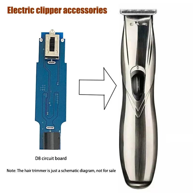 Tondeuse à cheveux professionnelle Andis D8, moteur 7200 tr/min, tête de lame de batterie, boîtier d