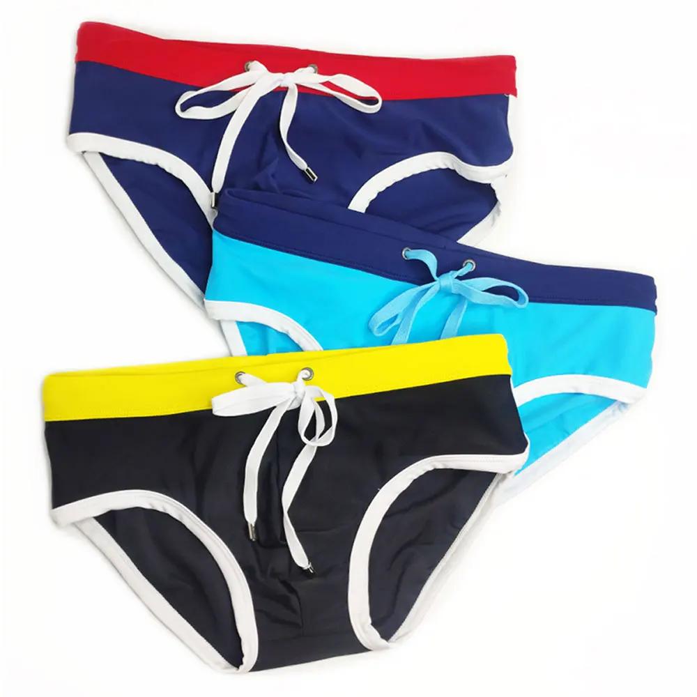 Slip de bain pour hommes, Triangle de natation Sexy, court, Sport aquatique d'été, pantalon de plage