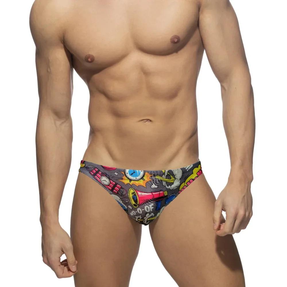 Maillot de bain homme sexy taille basse cordon - Bikini slip mode plage surf shorts été