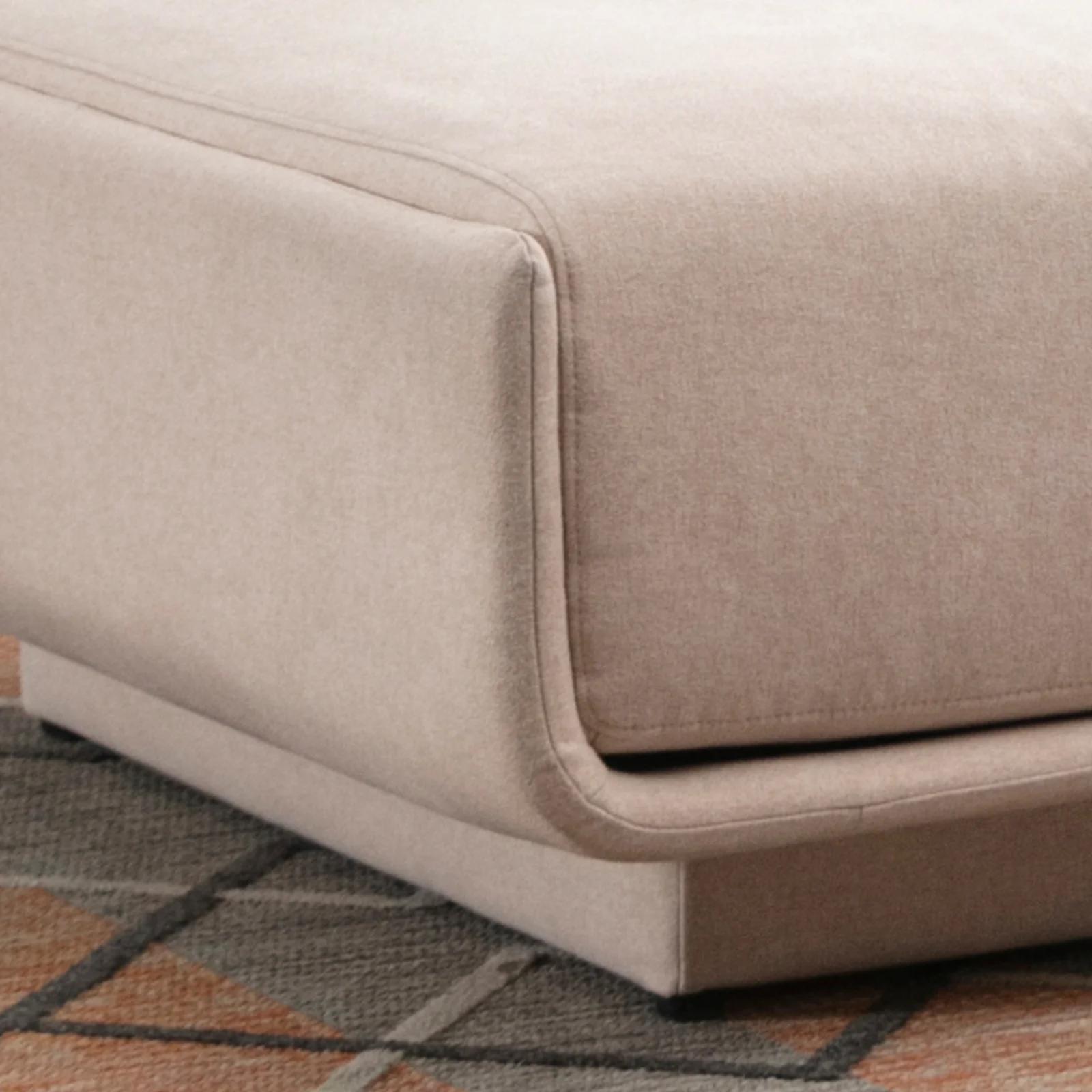 HORGgland-Canapé-lit en O, sofa sectionnel avec accoudoir et dossier parfait pour appartement et sal