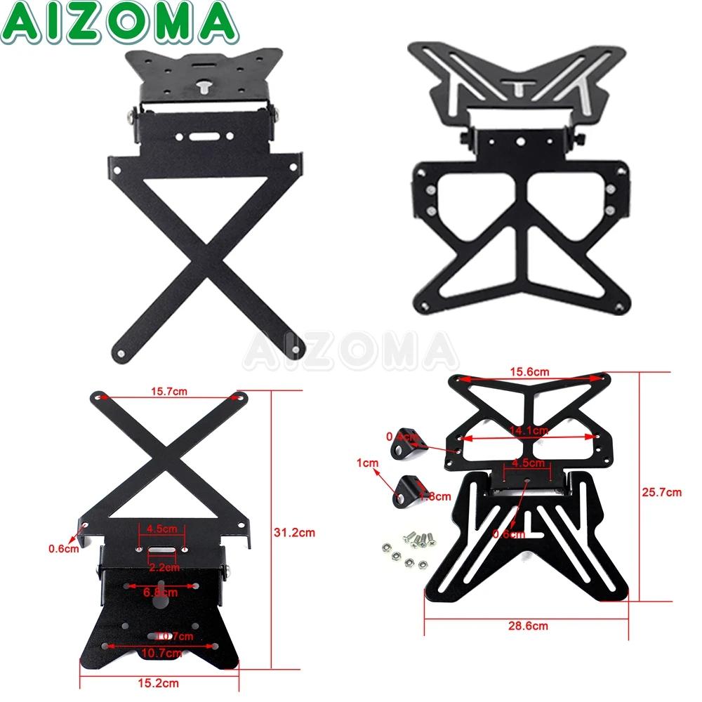 Support de plaque d'immatriculation éliminateur de garde-boue de moto, pour Yamaha Honda Kawasaki Su