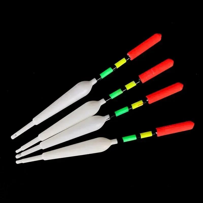 Ensemble de flotteurs de pêche, bouée verticale professionnelle avec bâton lumineux, leurre multifon