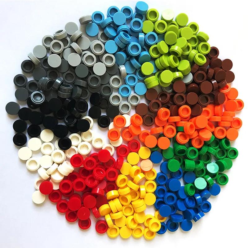 1000 pcs/lot carrelage 1x1 rond 98138 brique spéciale MOC bloc de construction petites particules br