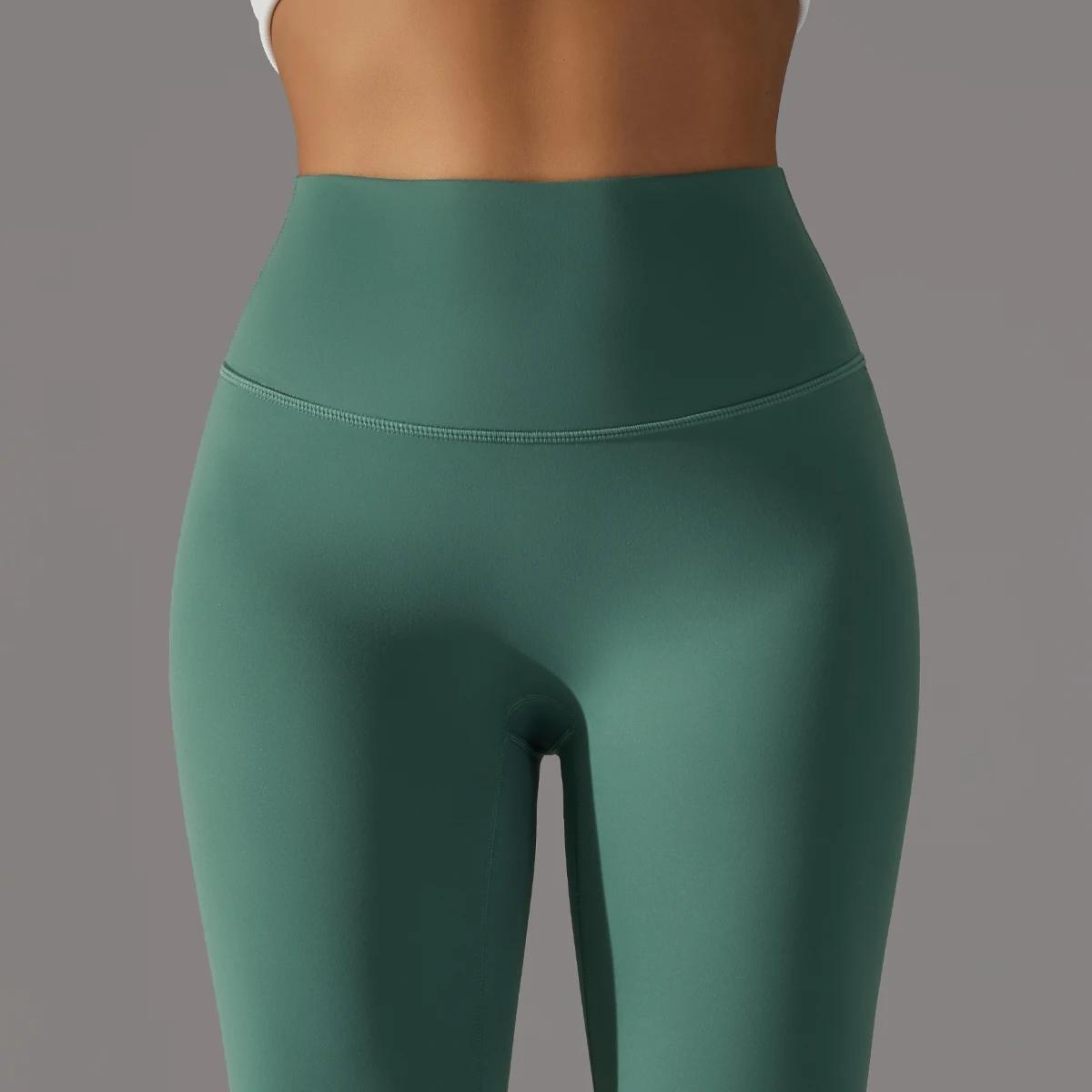 Leggings yoga femme taille haute - Respirants pour fitness, running et cyclisme été