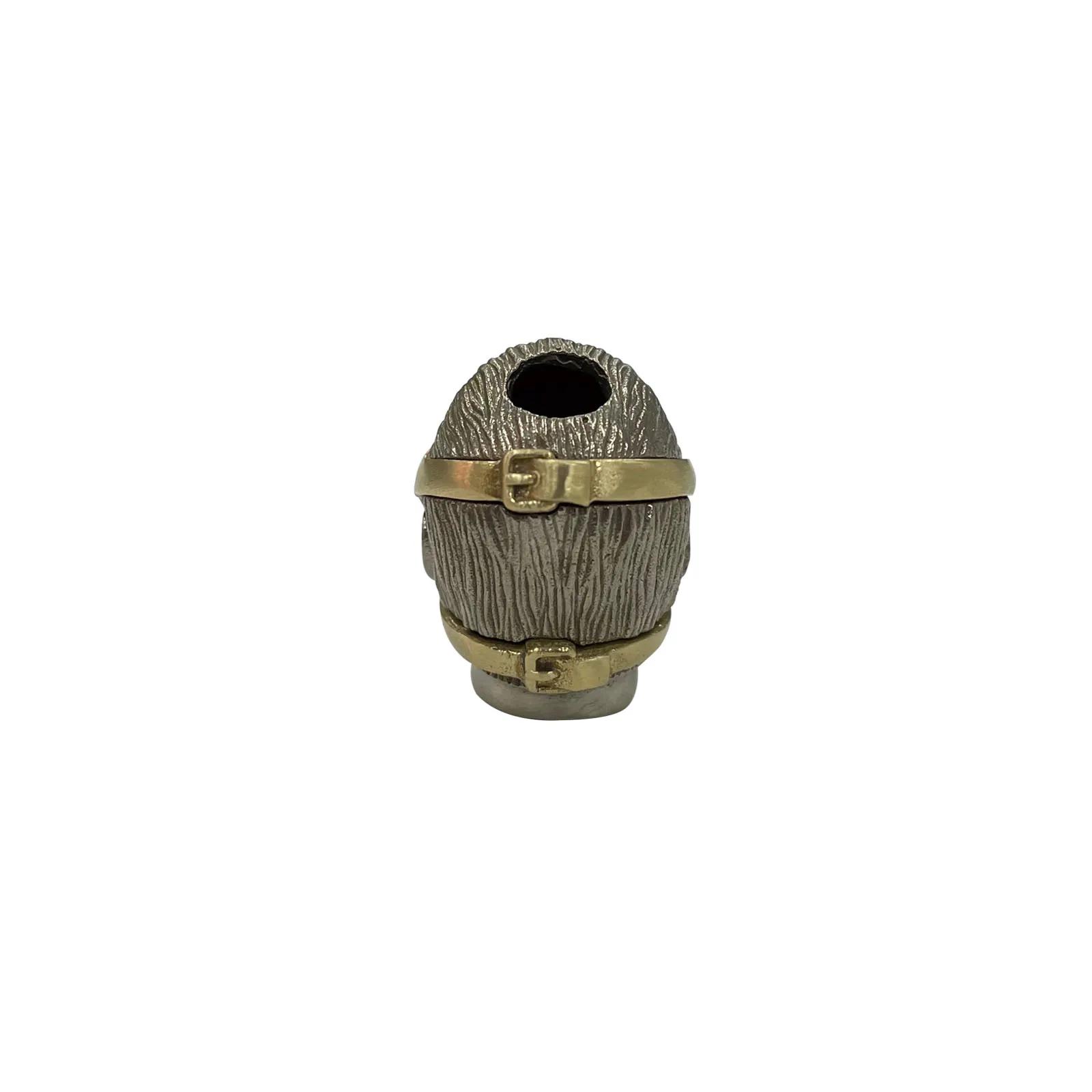 Lanière tissée de perles de couteau de figurines de Hannib en laiton, porte-clés de bricolage, pende
