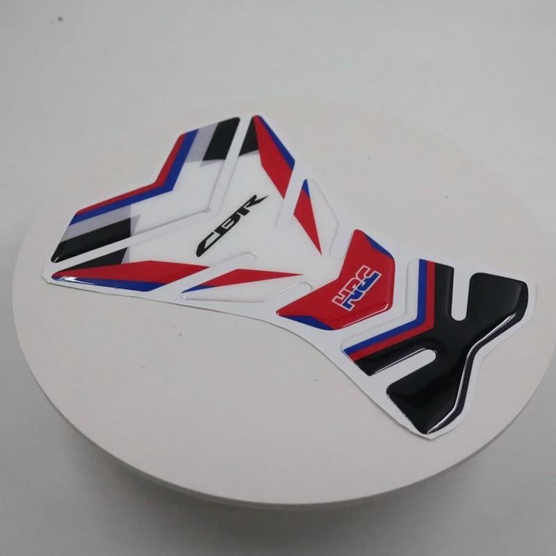 Autocollant chromé pour bouchon de réservoir de carburant, tampon autocollant pour CBR600RR CBR1000R