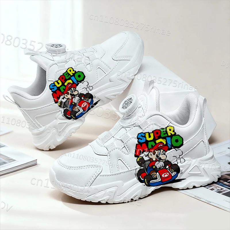 Chaussures pour enfants Mario 2026, best-seller, en cuir véritable, confortables, tendance, respiran