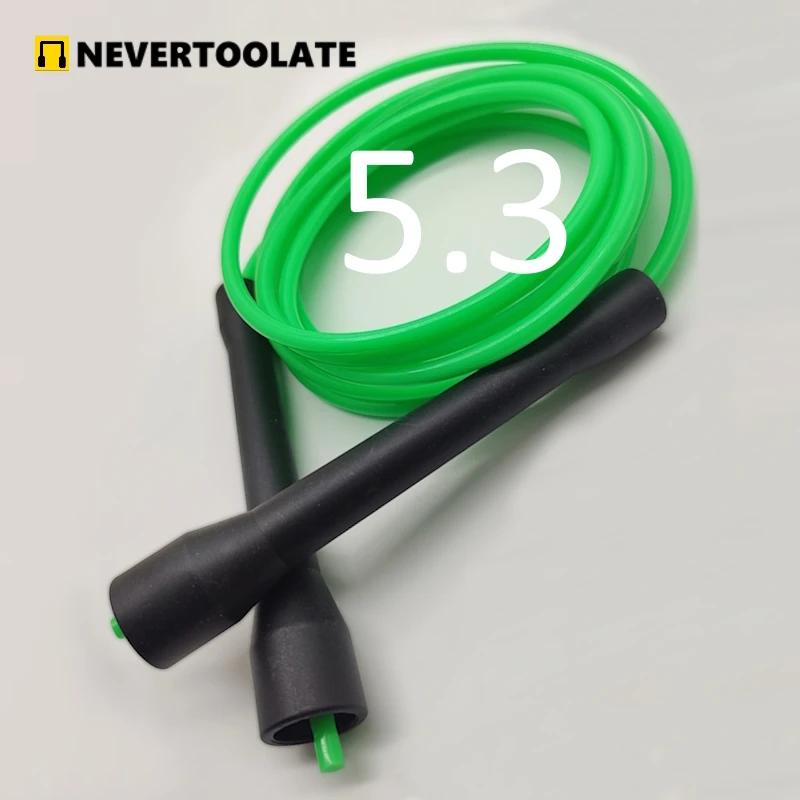 5mm 5.3mm 6mm de diamètre PVC corde CC poignée 3.2 mètres de long corde à sauter adulte vitesse cord