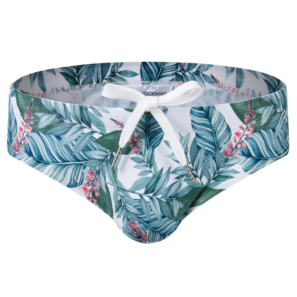 Jockmail marque maillots de bain pour hommes avec push-up multicolore troncs Boxer Sexy hommes respi