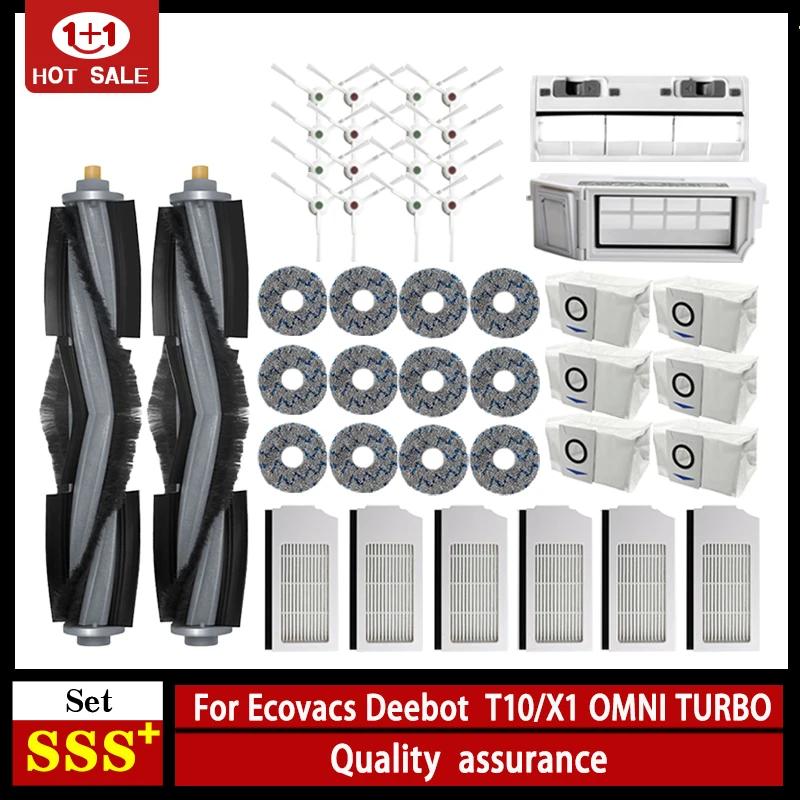 Pour Ecovacs Deebot X1 OMNI / T10 OMNI accessoires Robot aspirateur pièces sac à poussière filtre He