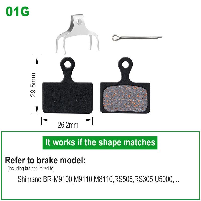 10 paires de plaquettes de frein pour vélo de route, pour K03S Shimano XTR M9100 M9110 XT M8110 Dura
