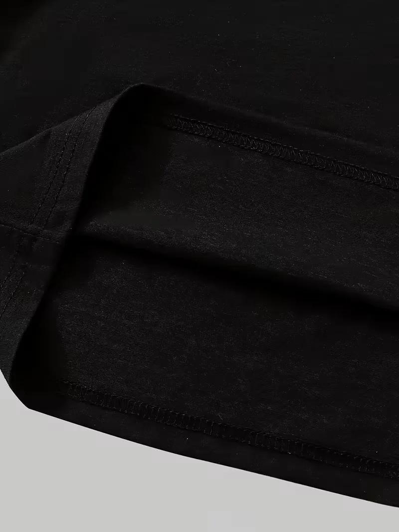Tenue noire et violette tendance pour filles de 4 à 12 ans : T-shirt à manches courtes et pantalon é