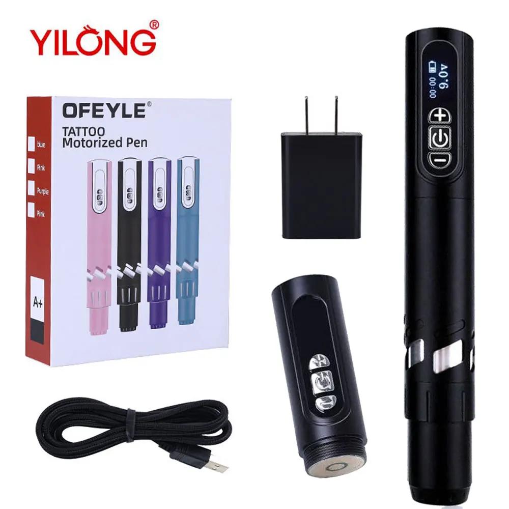 OFEYLE-Machine à tatouer sans fil, stylo de maquillage, batterie pour touristes, stylo de tatouage l