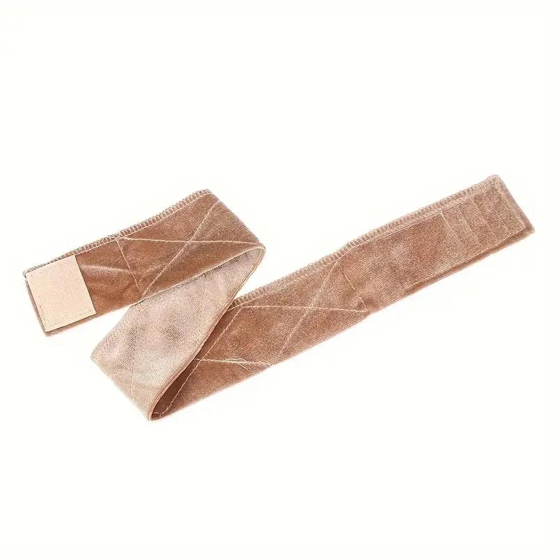 1 pièce par paquet bandeau de poignée de perruque en velours bandeau de cheveux réglable bandeau de