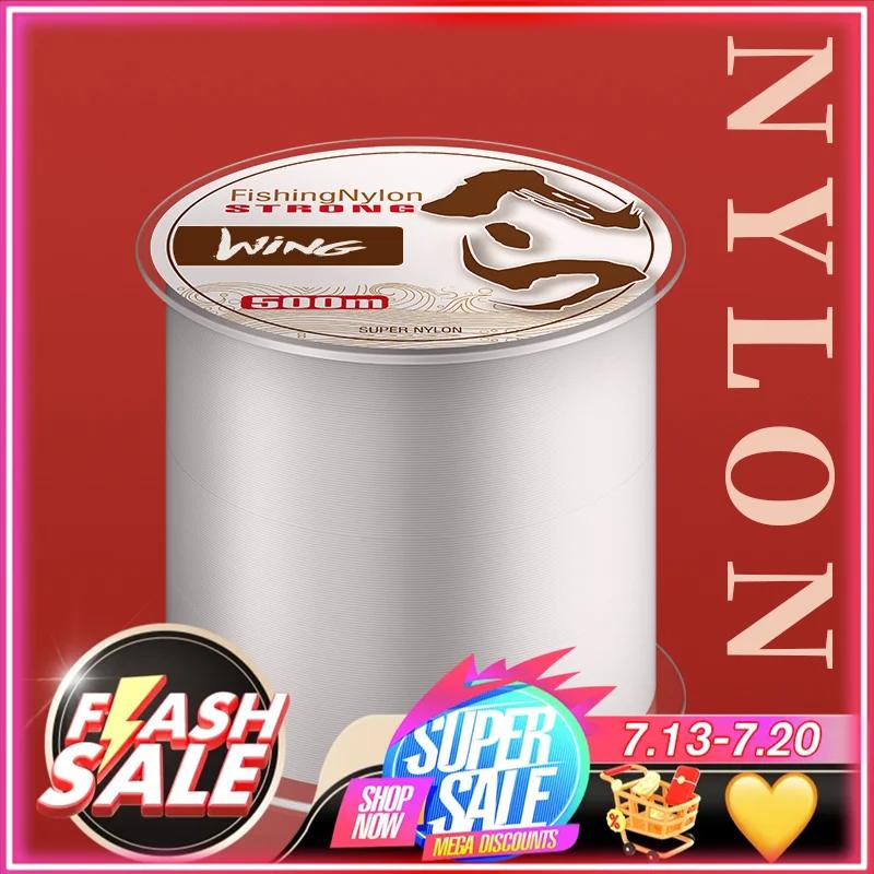 ZUKIBO peche a la carpe,peche en mer,peche carnassiers,leurres de pêche,peche truite,500M Nylon lign