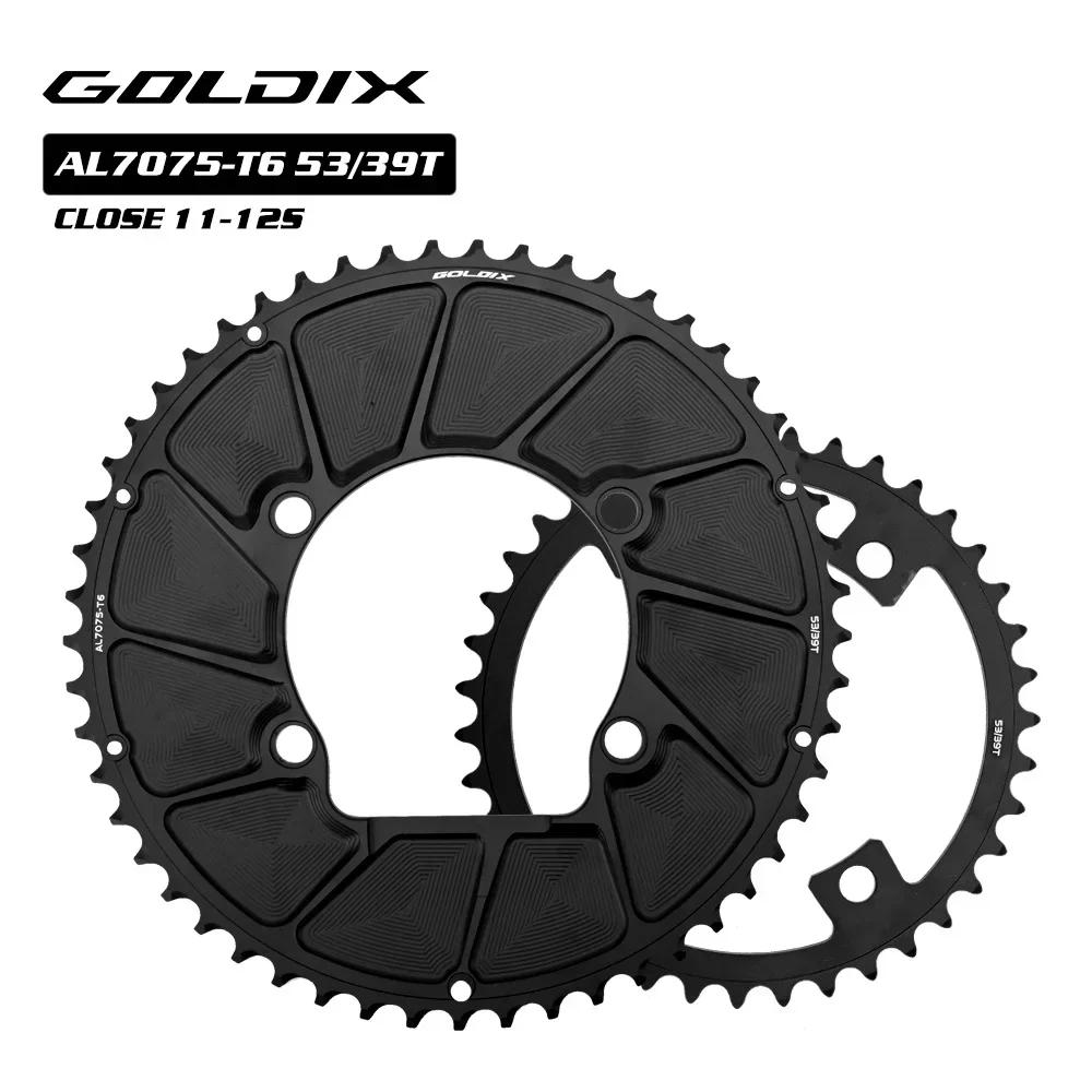 GOLDIX 110BCD 2X Double plateau AERO pignon pour SHIAMNO DURA-ACE R9200 ULTEGRA R8100 105 R7100 11S