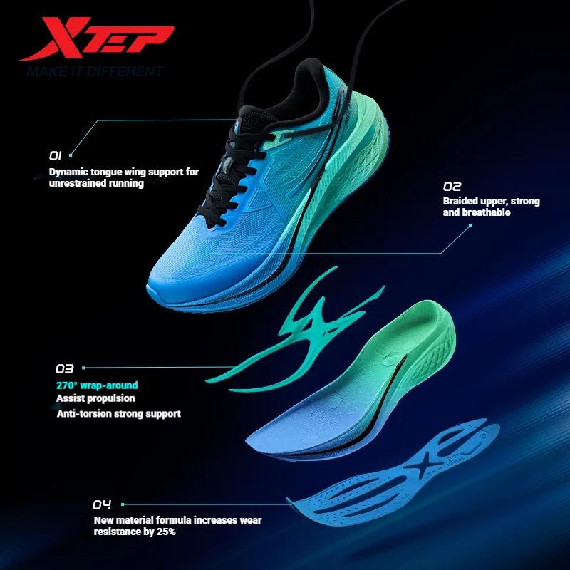 Chaussures Xtep cinq vitesses 3.0 homme 2025 - Baskets confortables respirantes jogging - Entraînement printemps automne