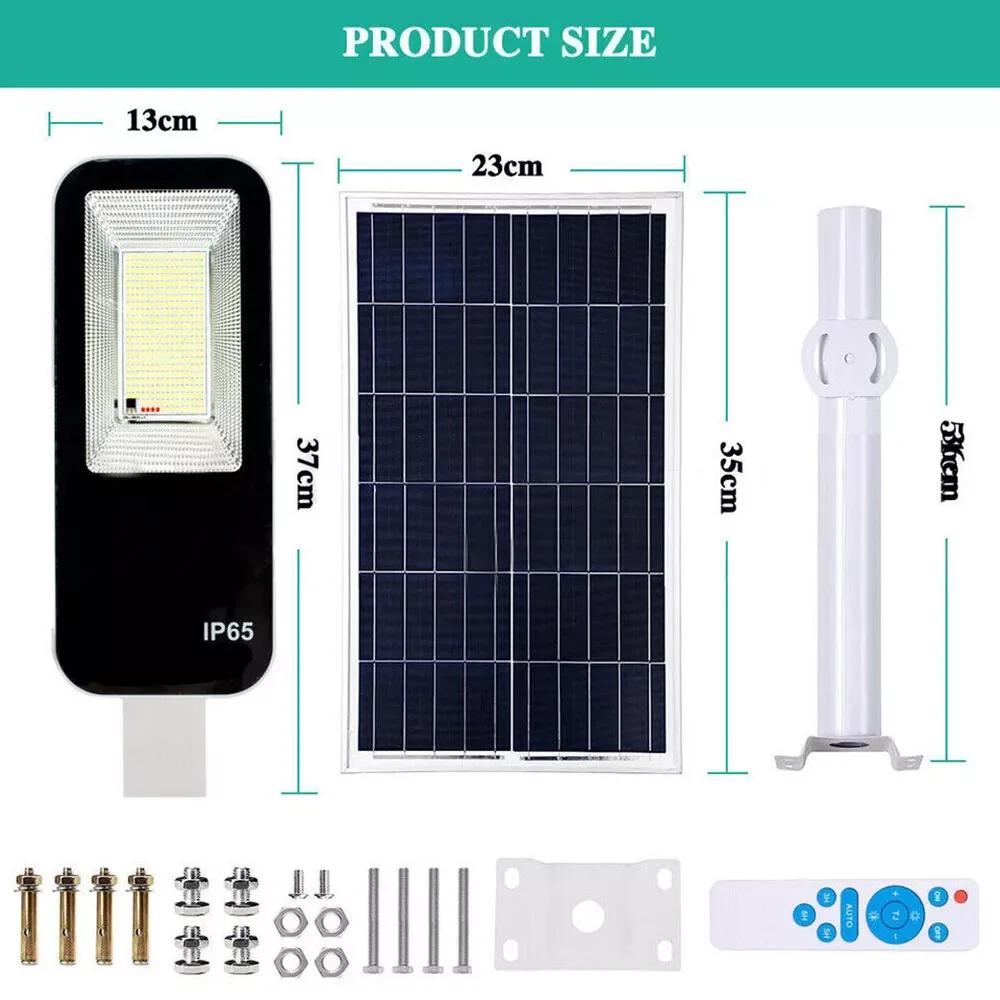 Réverbère solaire commercial, lampe à LED, zone extérieure, crépuscule à Foster, applique murale, 15
