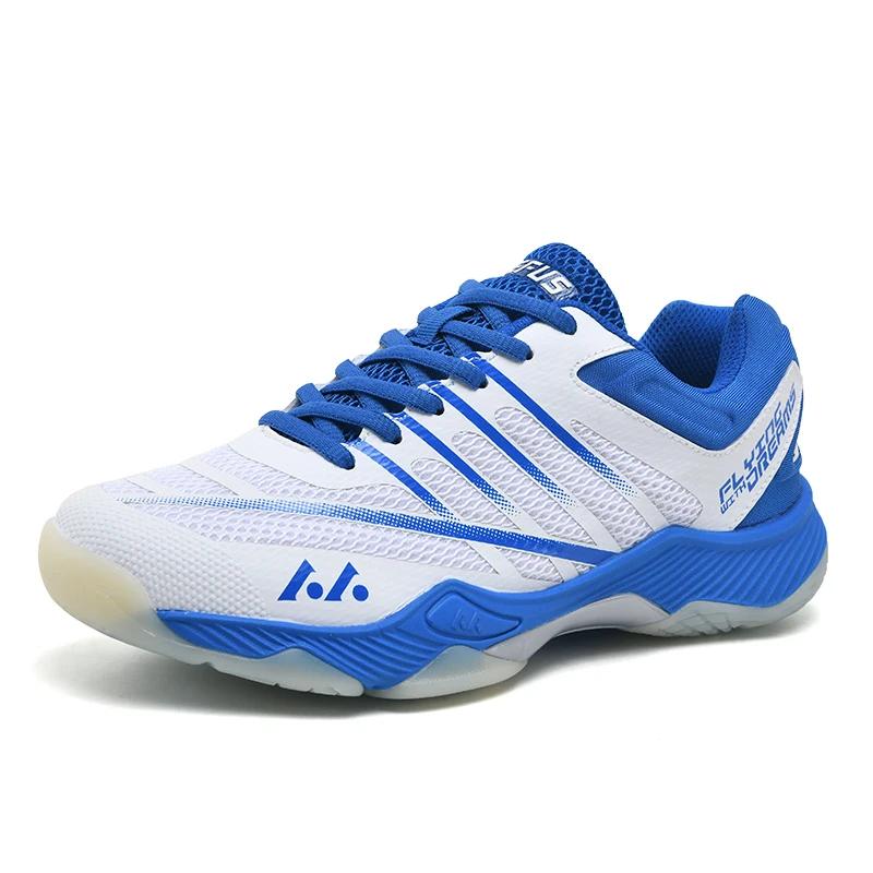 Chaussures badminton respirantes unisexes - Baskets entraînement gym et tennis