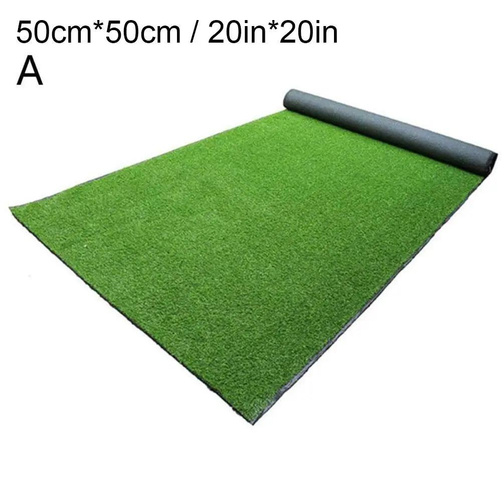 Tapis de Gazon Artificiel pour Décoration Intérieure, Simulation de Plante Verte, Lavable, Résistant