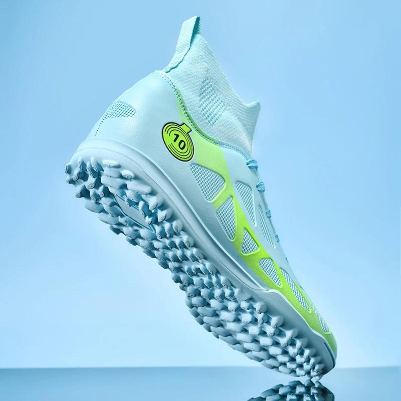Chaussures de football TF professionnelles pour adolescents et adultes - Durables résistantes à l'usure