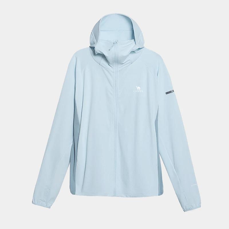 GOLDEN CAMEL-Vêtements de protection solaire pour femmes et hommes, veste de protection UV respirant