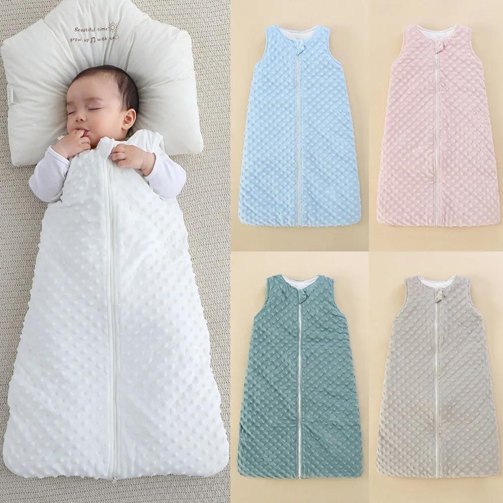 Couverture portable pour bébé, sac de couchage de Transition, sans manches, doux, pour nouveau-né, c