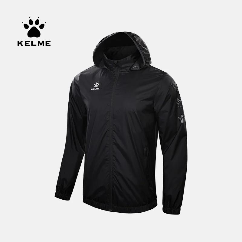 Veste imperméable KELME homme - Coupe-vent football entraînement - Léger séchage rapide extérieur
