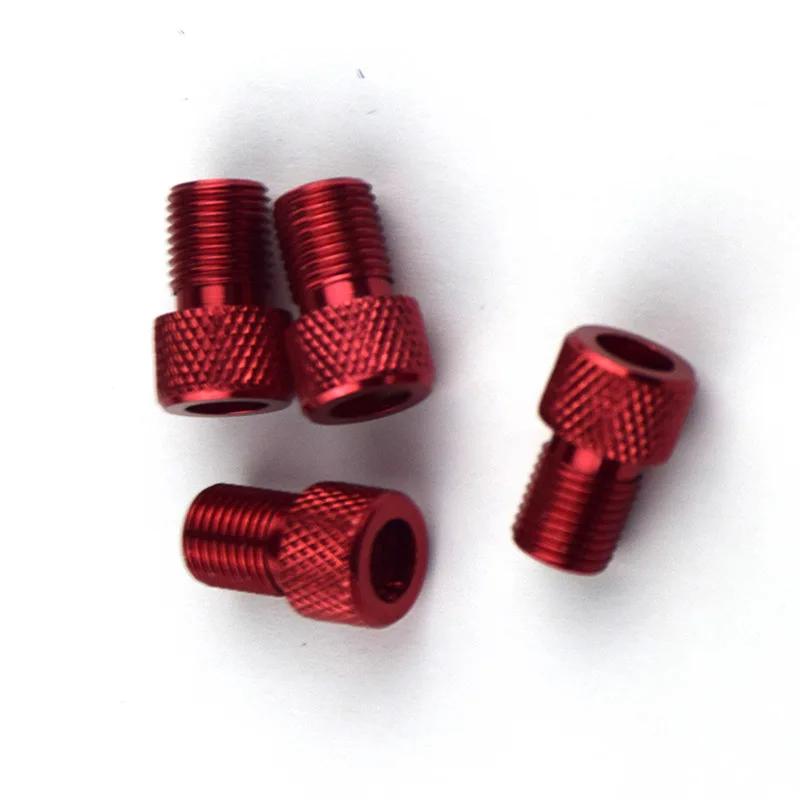 Adaptateur de Valve de vélo en alliage d'aluminium, conversion Presta en Valve Schrader, pompe à vél