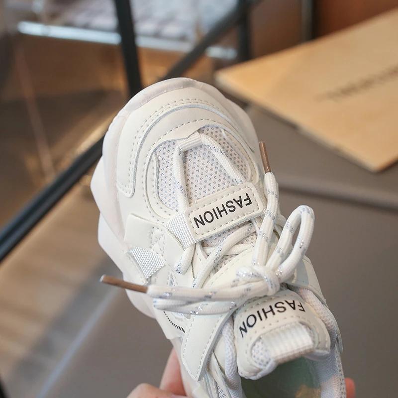 Baskets Chunky pour Enfants, Chaussures de Sport pour Garçons et Filles, Chaussures de Course à Seme