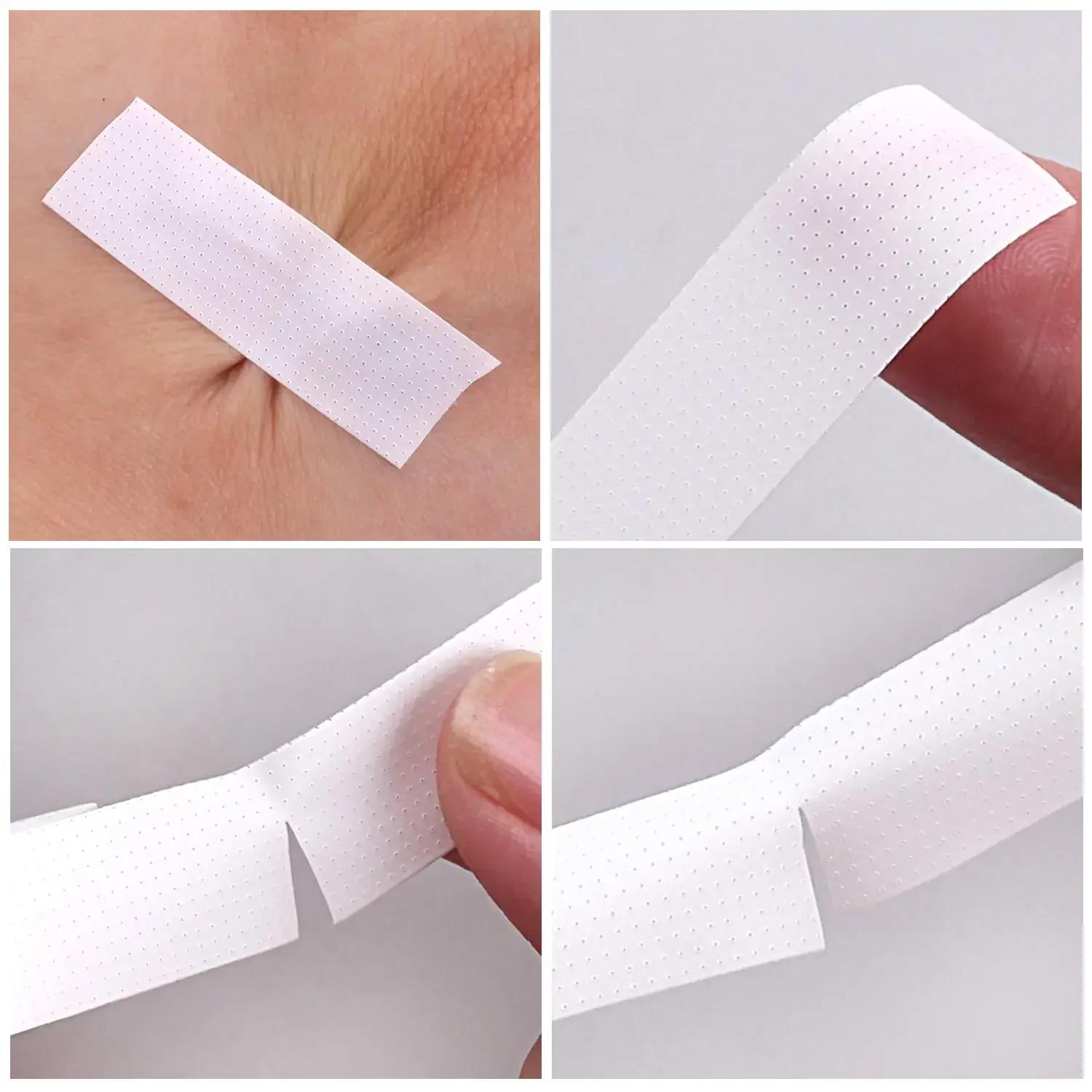 3/6 rouleaux de ruban isolant japonais pour Extension de cils non pelucheux sous les coussinets pour