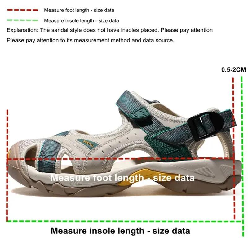 HUMTTO Été Randonnée Chaussures Sandales D'extérieur pour Femmes Respirant Eau Plage Femmes Sandales