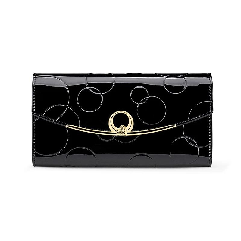 Portefeuilles pour femmes Carteras Para Mujer Long sac à main pour femmes avec poche pour téléphone