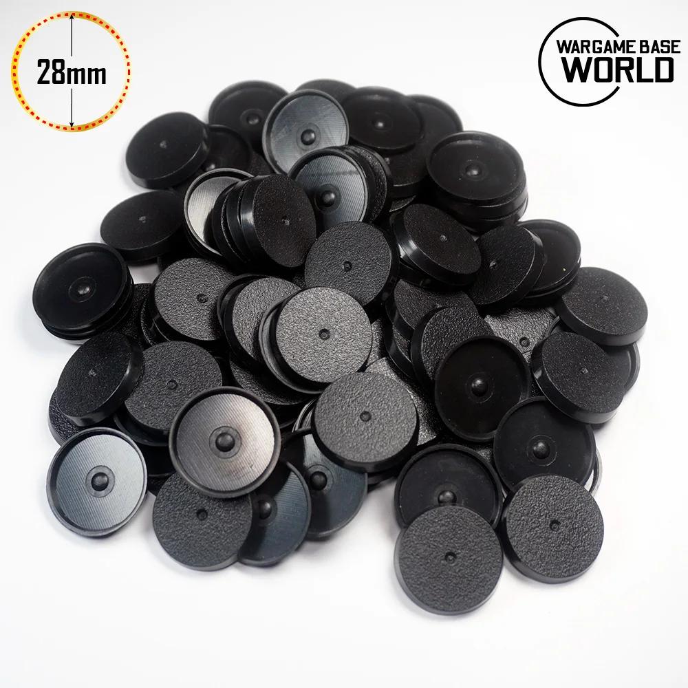 Bases rondes de 28 mm pour miniatures de jeu et jeux de table