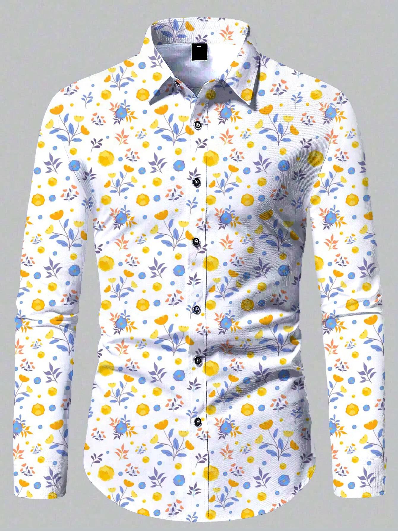Chemises rétro confortables à manches longues pour hommes, nouveau design décontracté, chemise à la