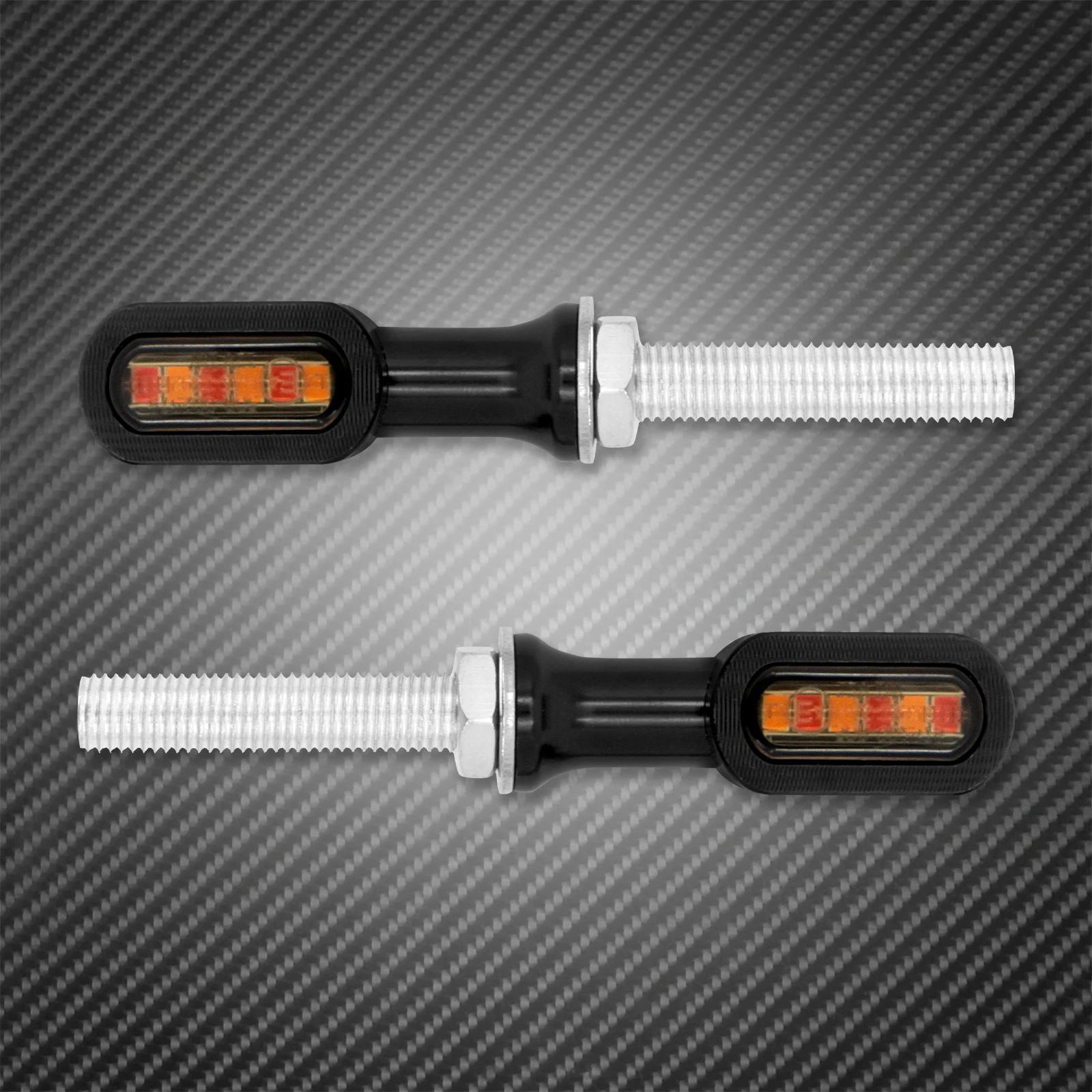 Mini clignotant de frein arrière pour motos, indicateur lumineux de course pour Harley sposter XL883