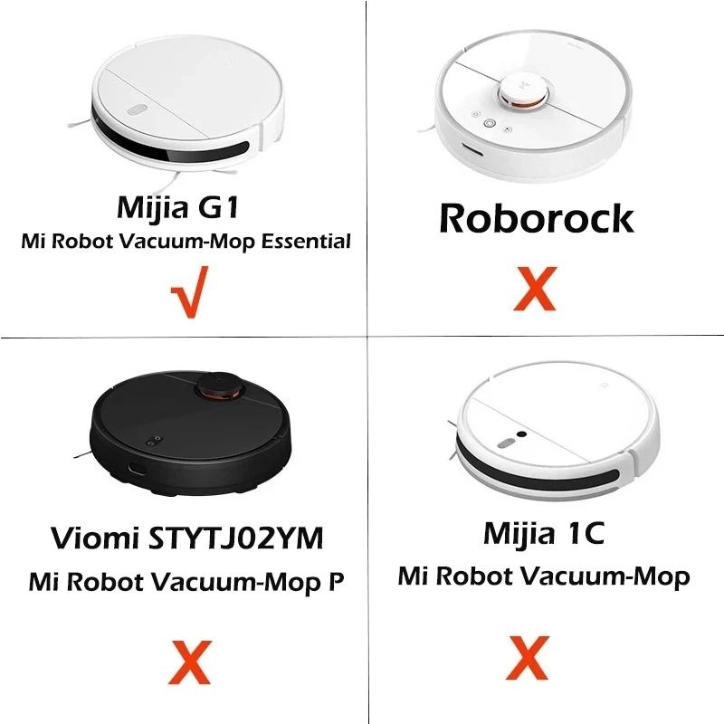 Pièces essentielles d'aspirateur robot Xiaomi, brosse roulante principale, brosse latérale, filtre H