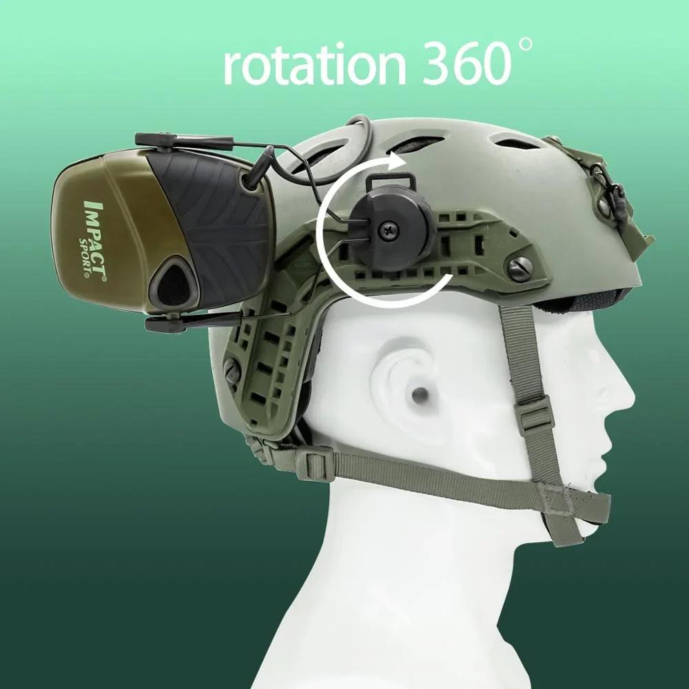 Adaptateur de Rail de casque électronique ARC OPS-CORE, support de casque tactique pour Howard Leigh