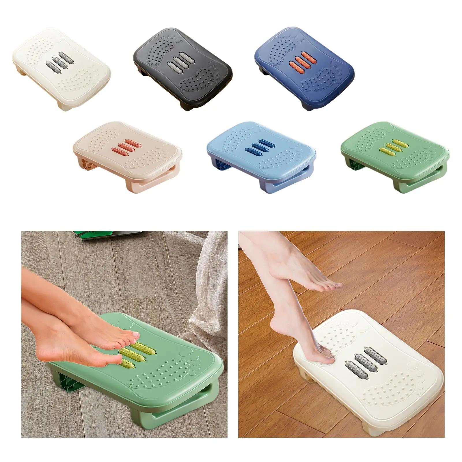 Repose-pieds sous le bureau repose-jambes avec rouleau Massage pied tabouret d'allaitement tabouret